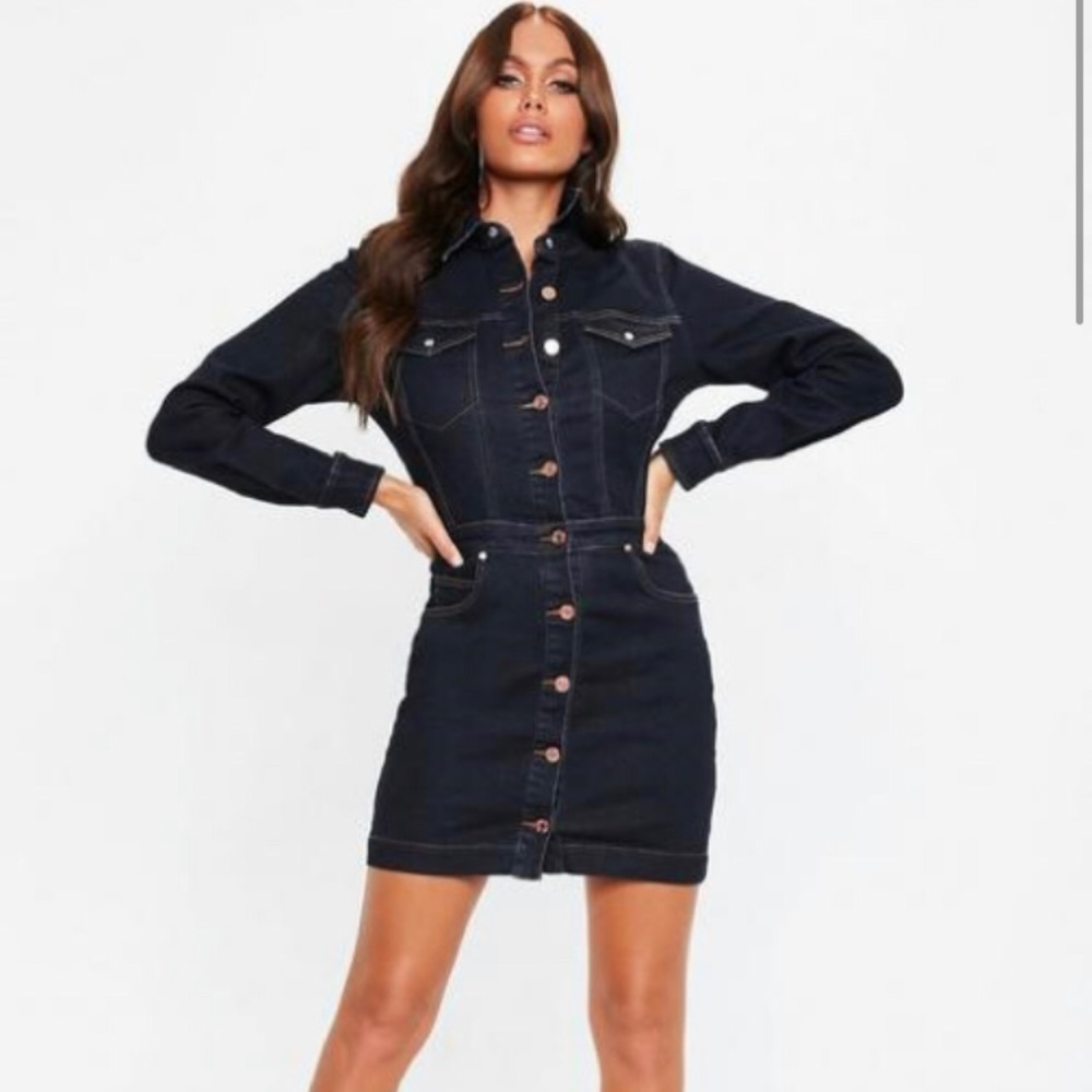 Denim dress